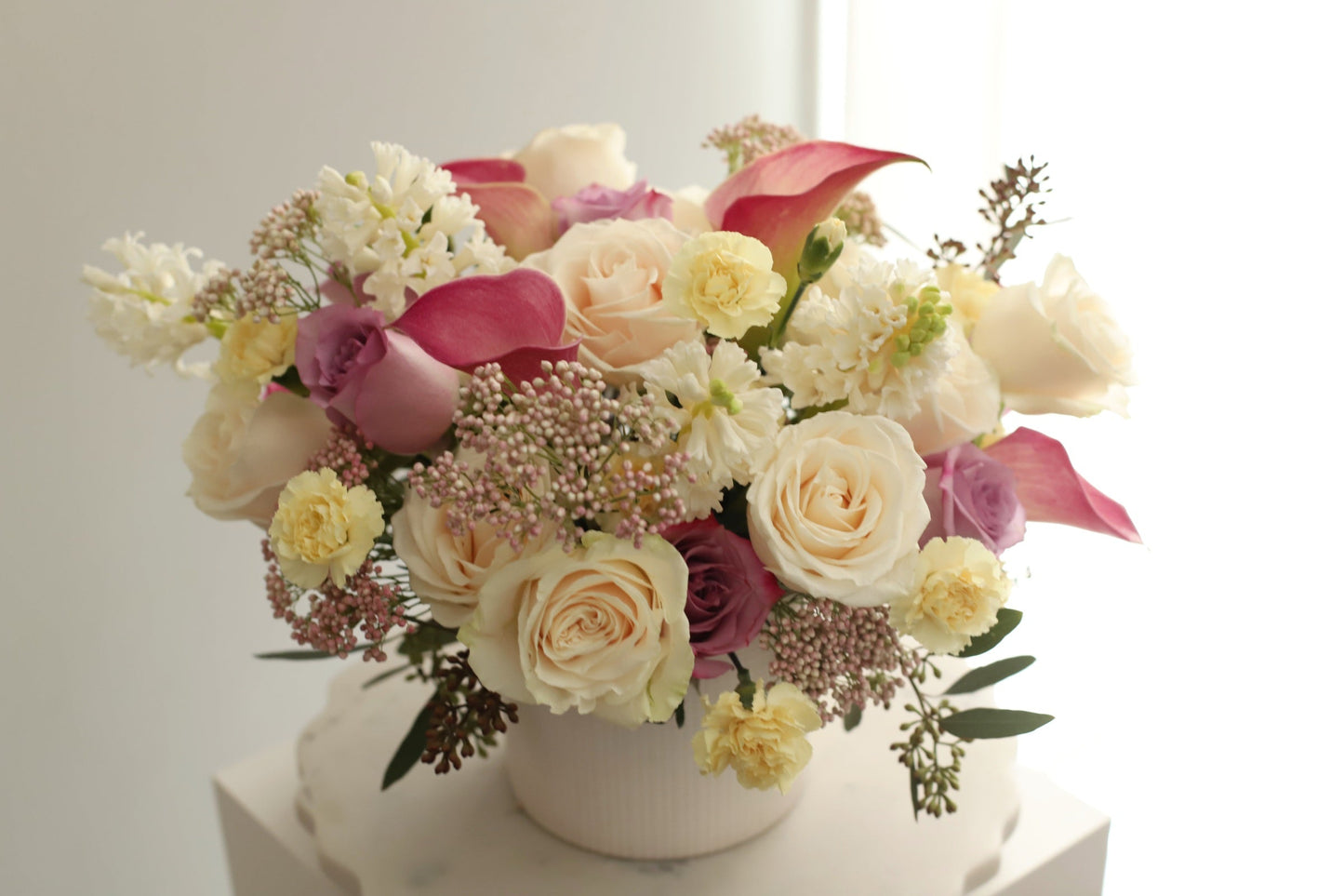 Designer's Choice |  Flower Arrangement in Pastels