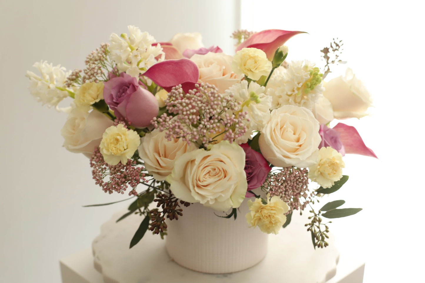 Designer's Choice |  Flower Arrangement in Pastels