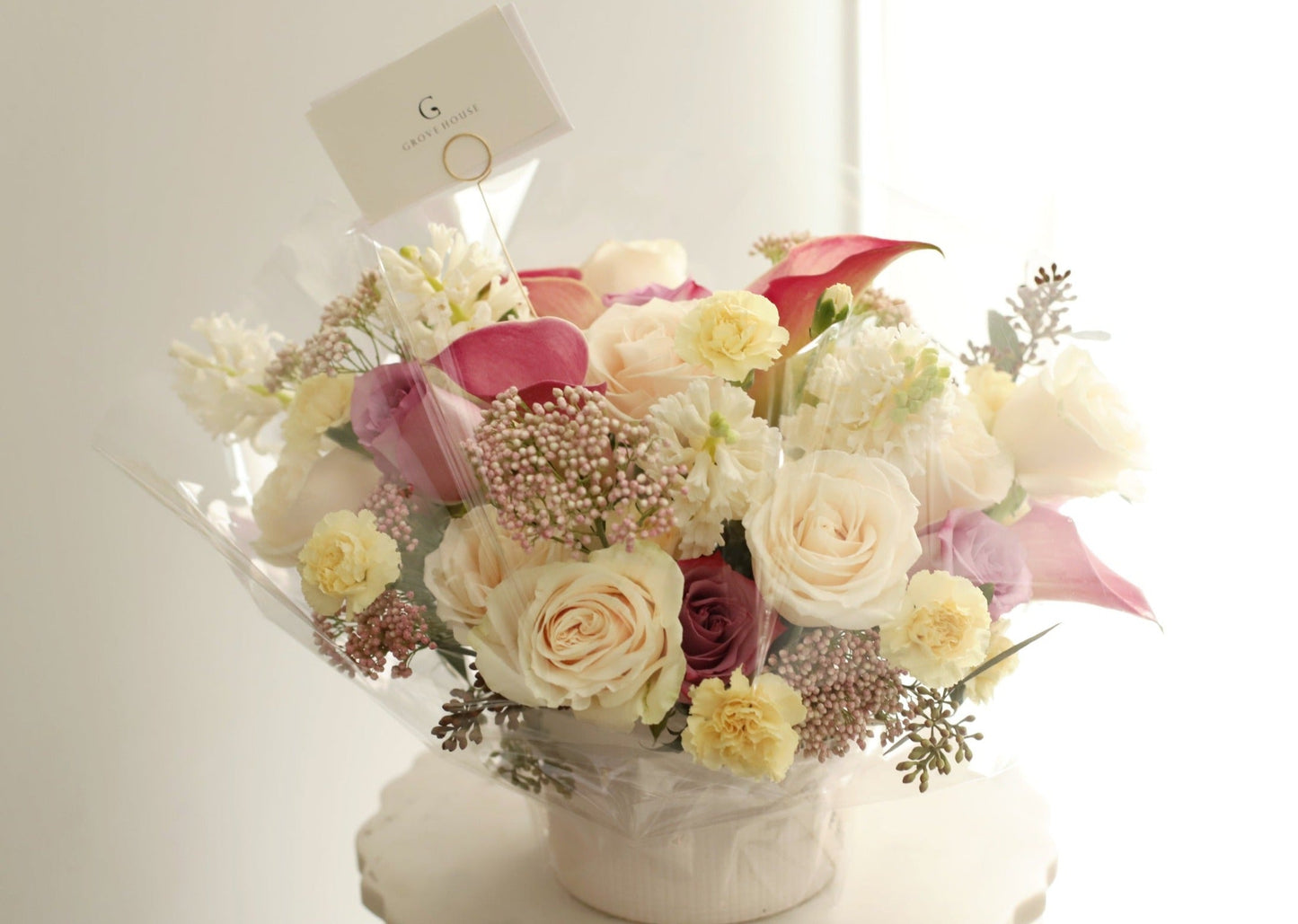 Designer's Choice |  Flower Arrangement in Pastels