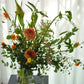 <Selection> Fresh Flower Vase Arrangement – Orange