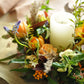 <Selection> Table Wreath Centerpiece with Candle