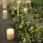 Table Garland Centerpiece with Candle