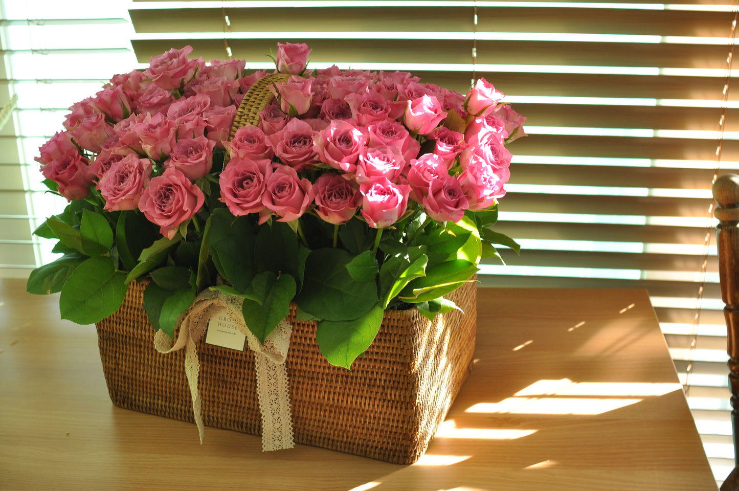 <Selection> Flower Basket - Pink